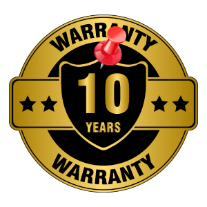 10 year warranty